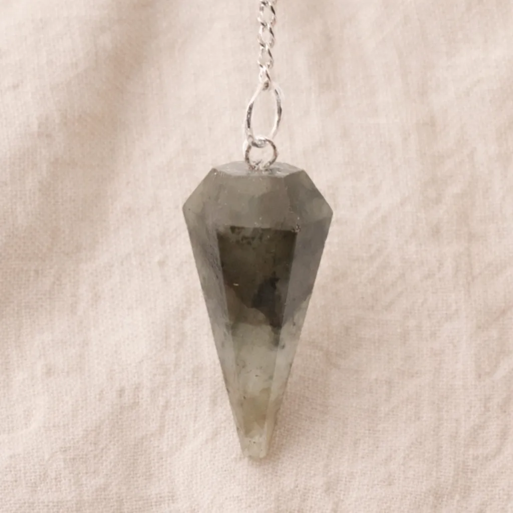 Pendule Labradorite - Protection & clarté