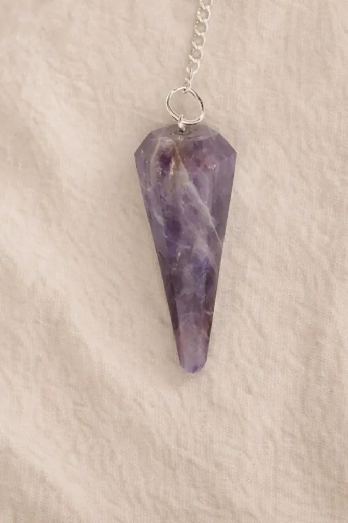 Pendule Améthyste - Clarté & intuition