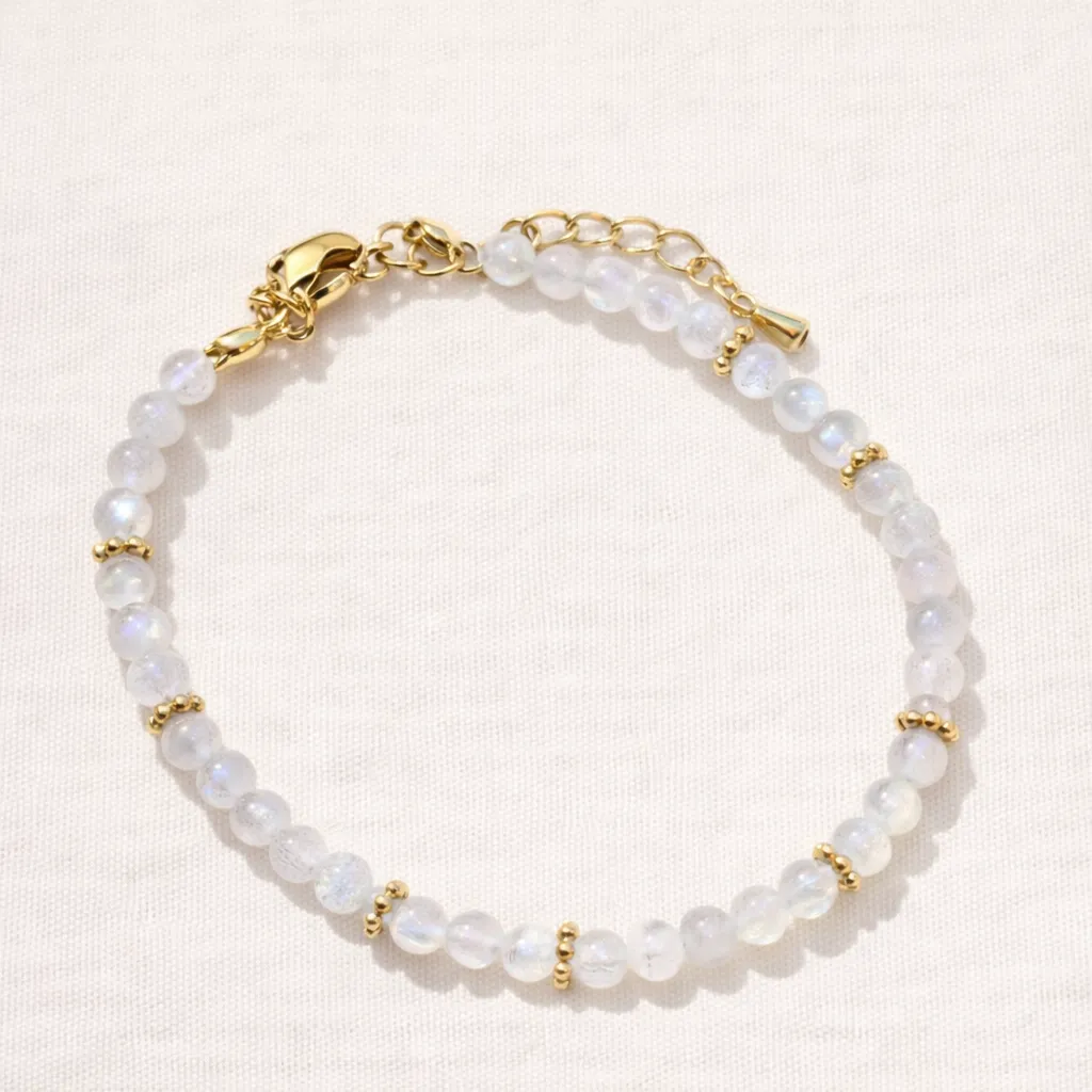 Bracelet Protection & intuition - labradorite (4mm)