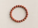 Bracelet Jaspe rouge & Vitalité (8mm)