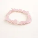 Bracelet Quartz rose - Amour & douceur (baroque)