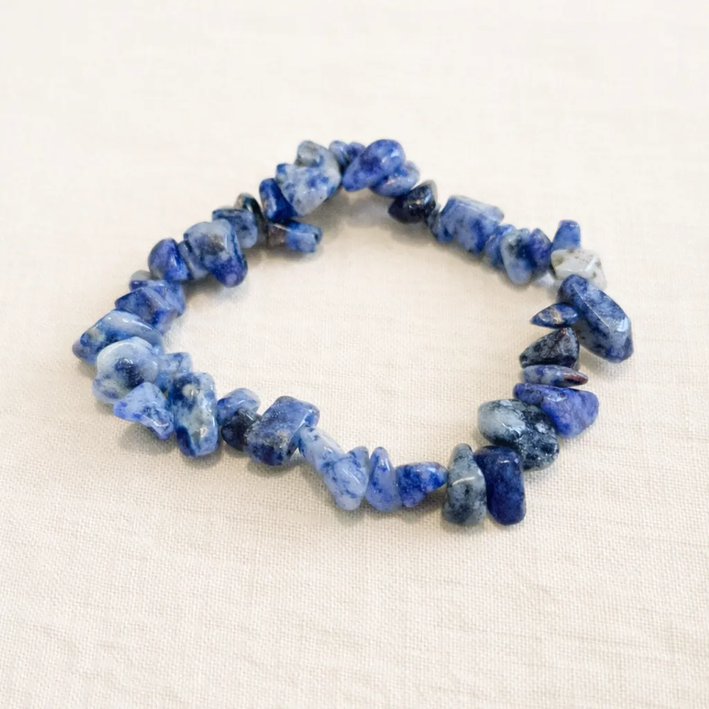 Bracelet Sodalite - Clarté mentale & apaisement (baroque)