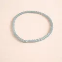 Bracelet aigue marine - Calme & communication (4mm)