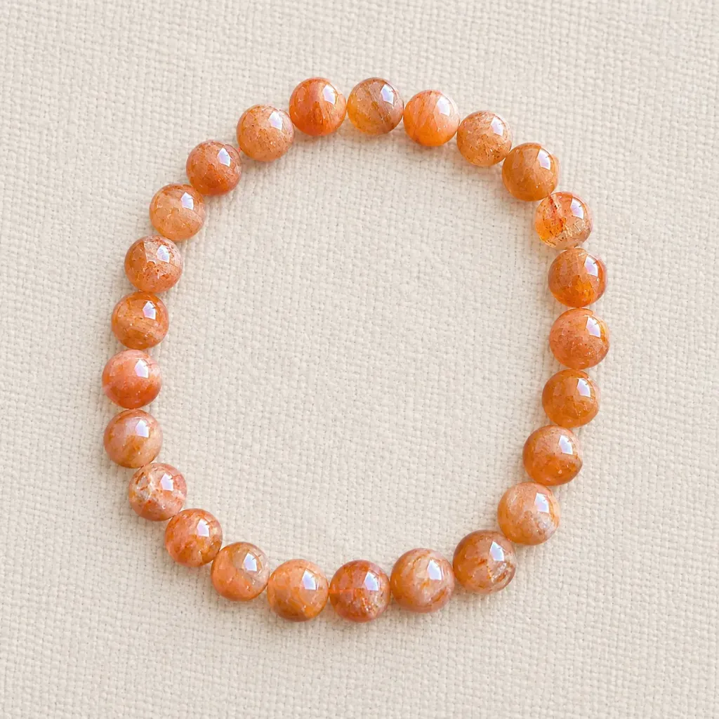 Bracelet Pierre de soleil - Joie & optimisme (8mm)