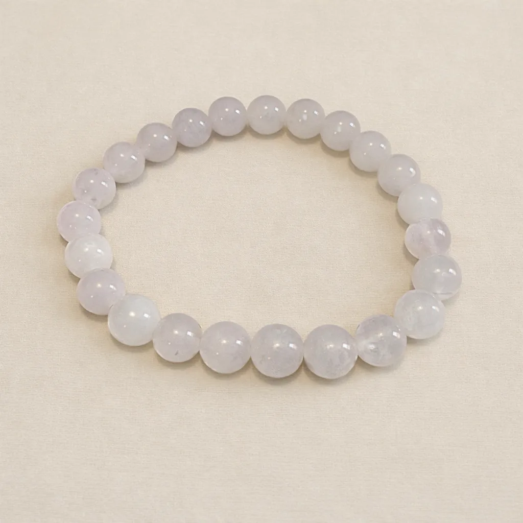 Bracelet Pierre de lune - Intuition & féminité (8mm)