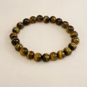Bracelet œil de tigre - Protection & confiance (8mm)