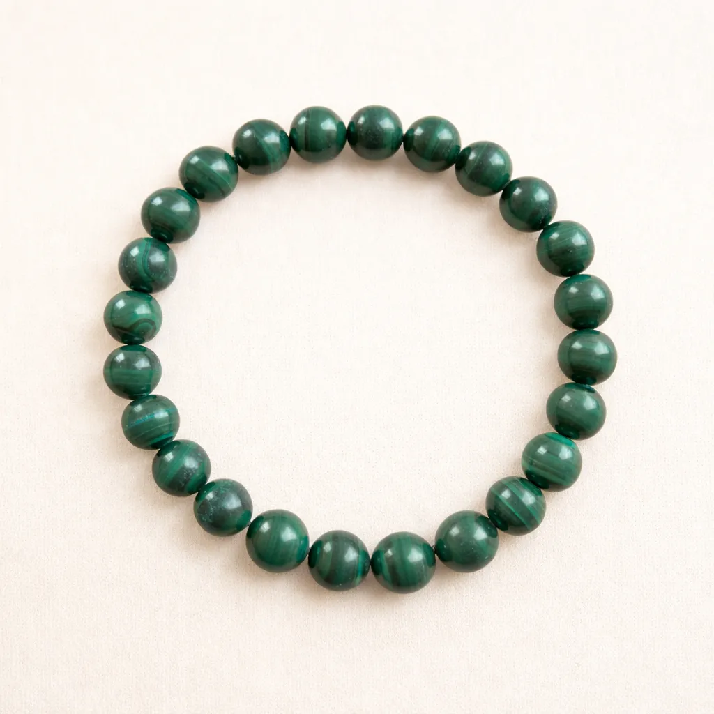 Bracelet Malachite - Protection & transformation (8mm)