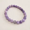 Bracelet lépidolite - Apaisement & lâcher-prise (8mm)